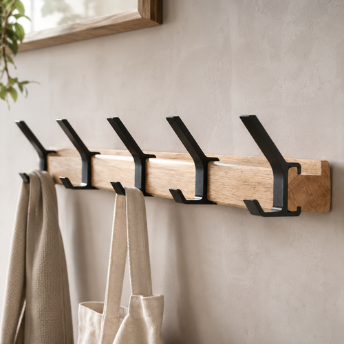 Nordic Wall-Mounted Coat Rack