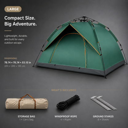 Outdoor Folding Tent (Automatic Pop-Up)