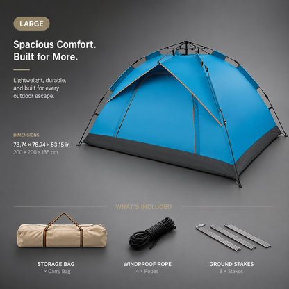 Outdoor Folding Tent (Automatic Pop-Up)