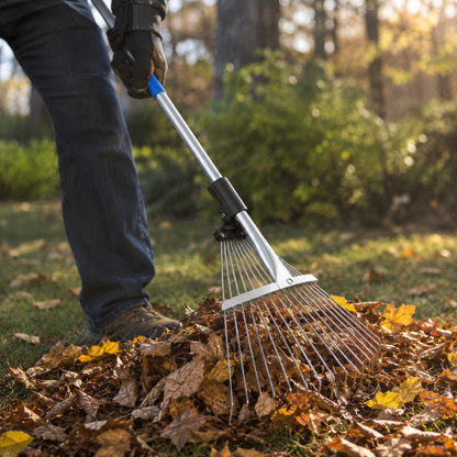 Metal Garden Rake (160cm)