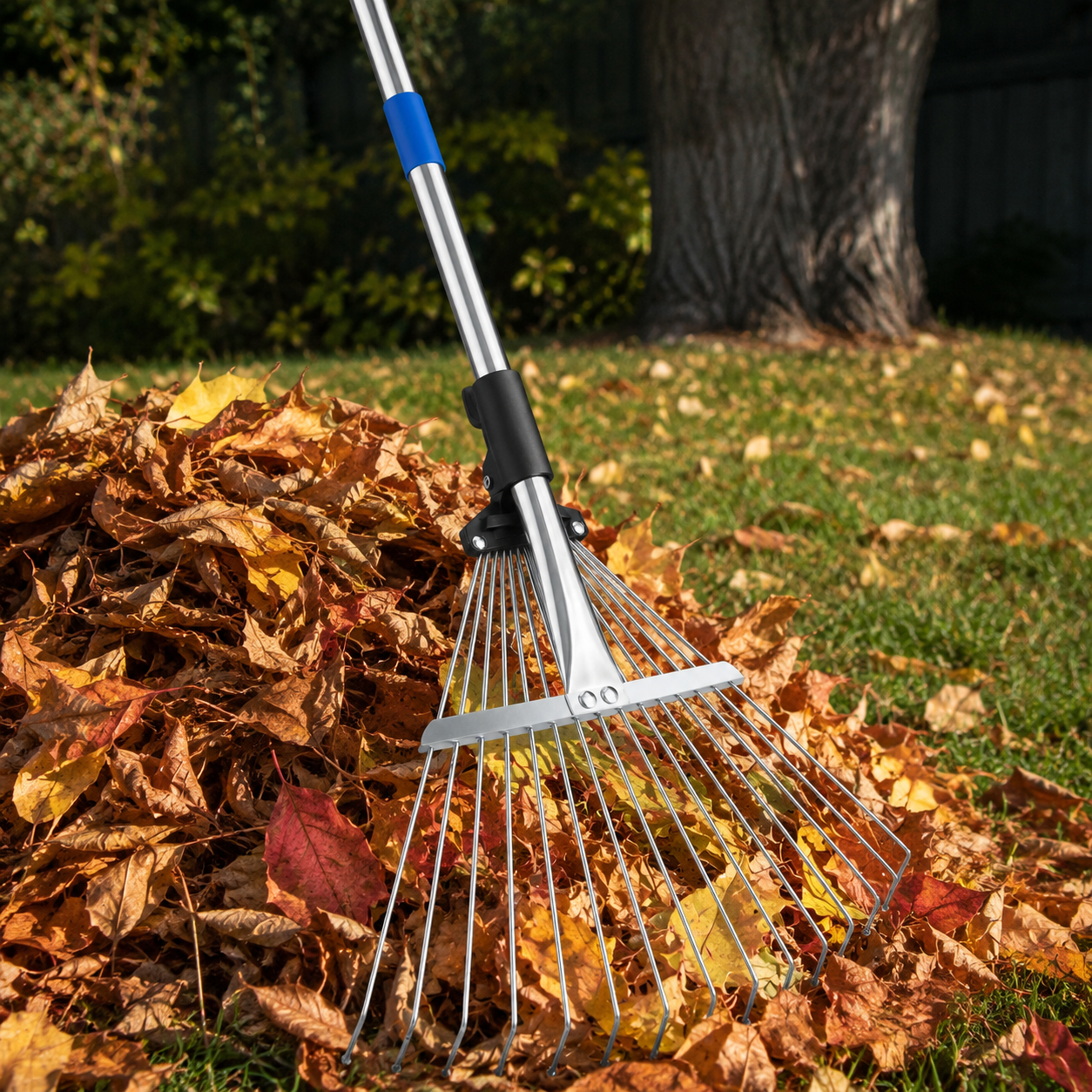 Metal Garden Rake (160cm)