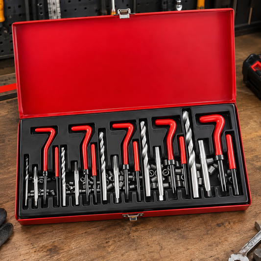 131-Piece Thread Repair Kit (M5–M12)