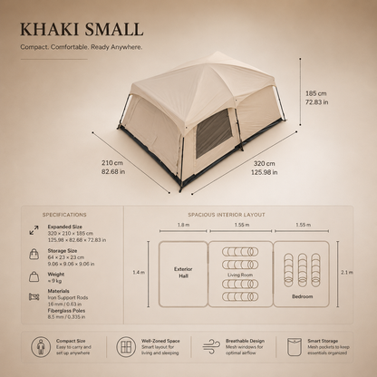 Rational Steel Saltus Tent