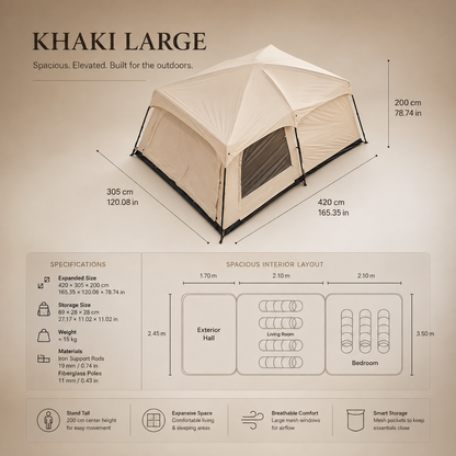 Rational Steel Saltus Tent