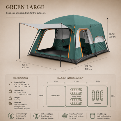 Rational Steel Saltus Tent