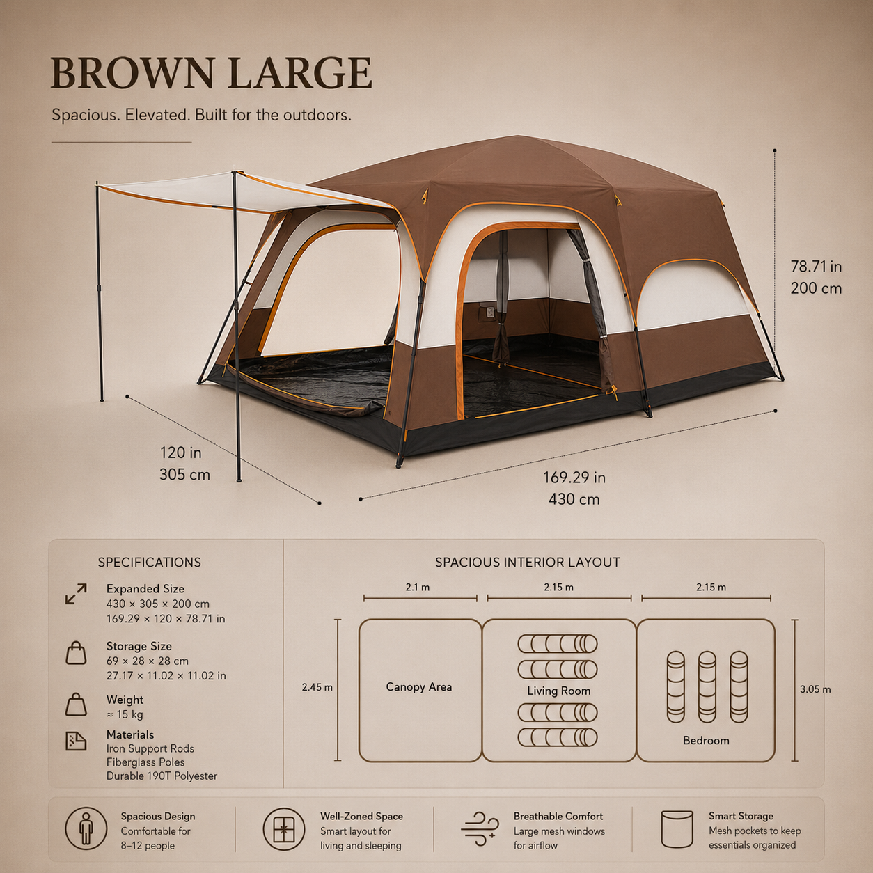 Rational Steel Saltus Tent