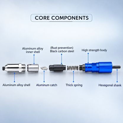 Electric Rivet Gun Drill Adapter
