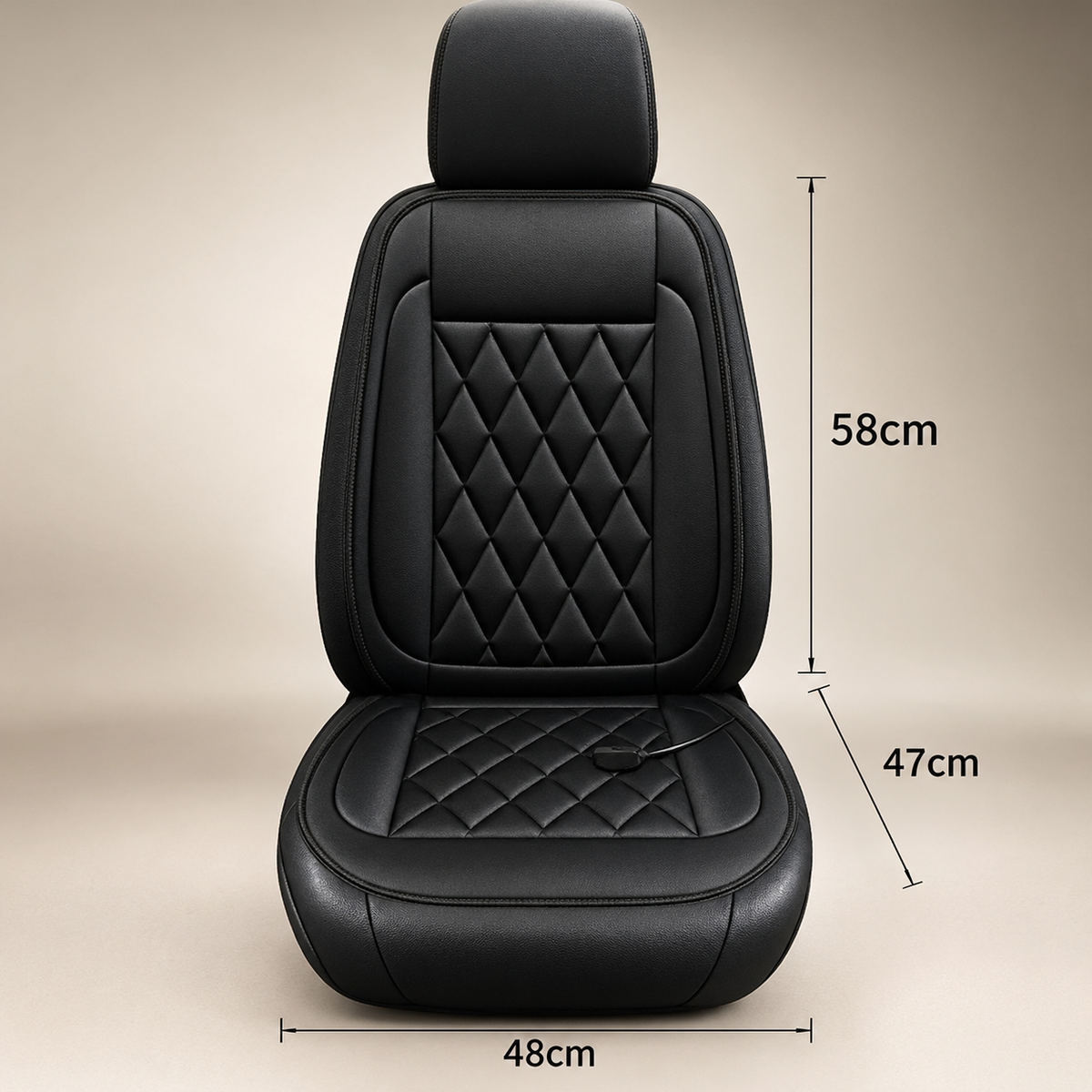 Winter Heated Car Seat Cover (Set of 2)