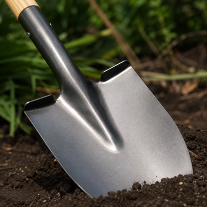 Military-Style Metal Digging Shovel