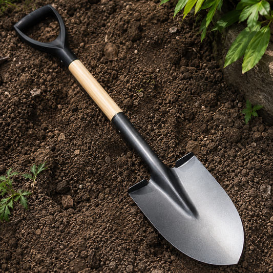 Military-Style Metal Digging Shovel
