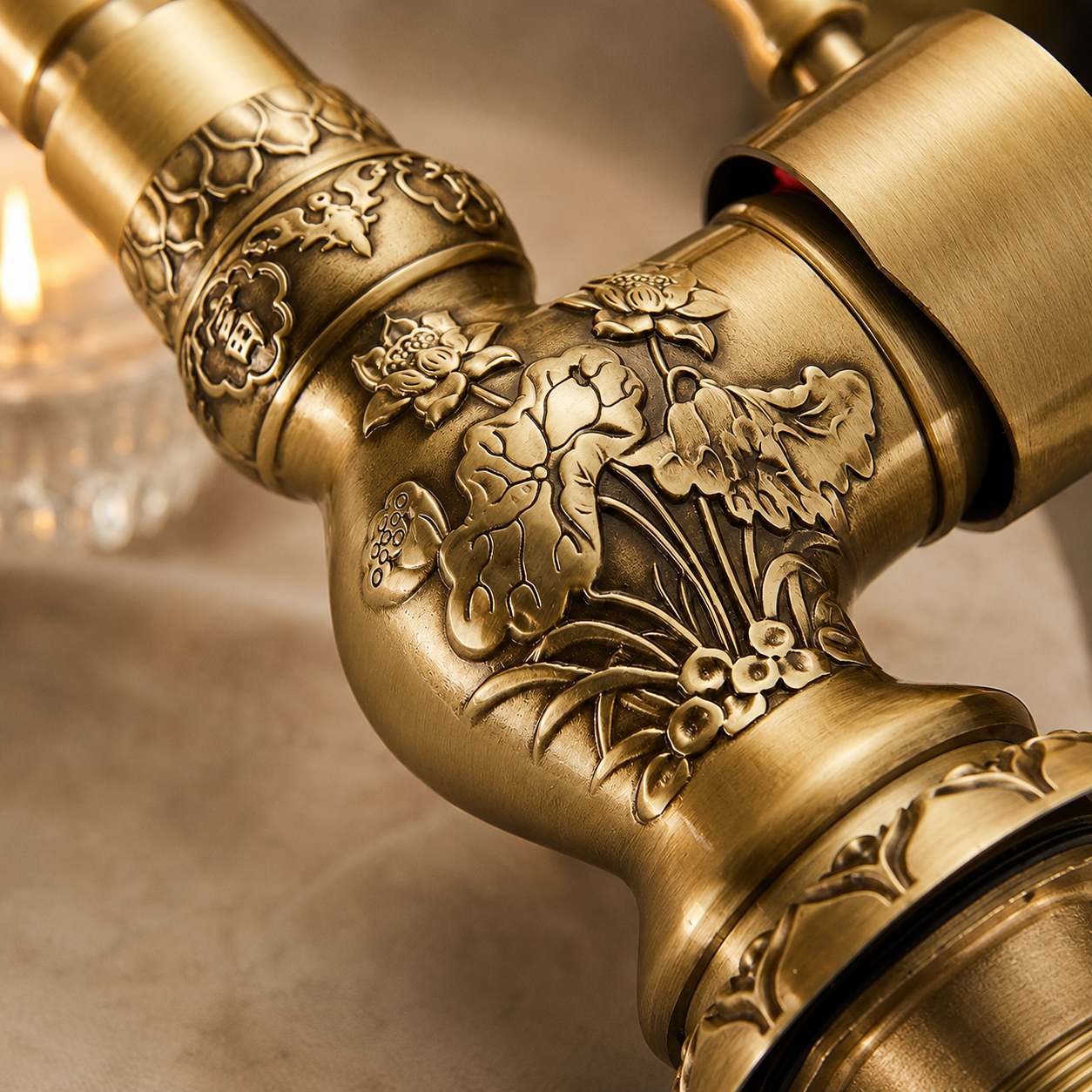 Basin Faucet (Antique Brass)