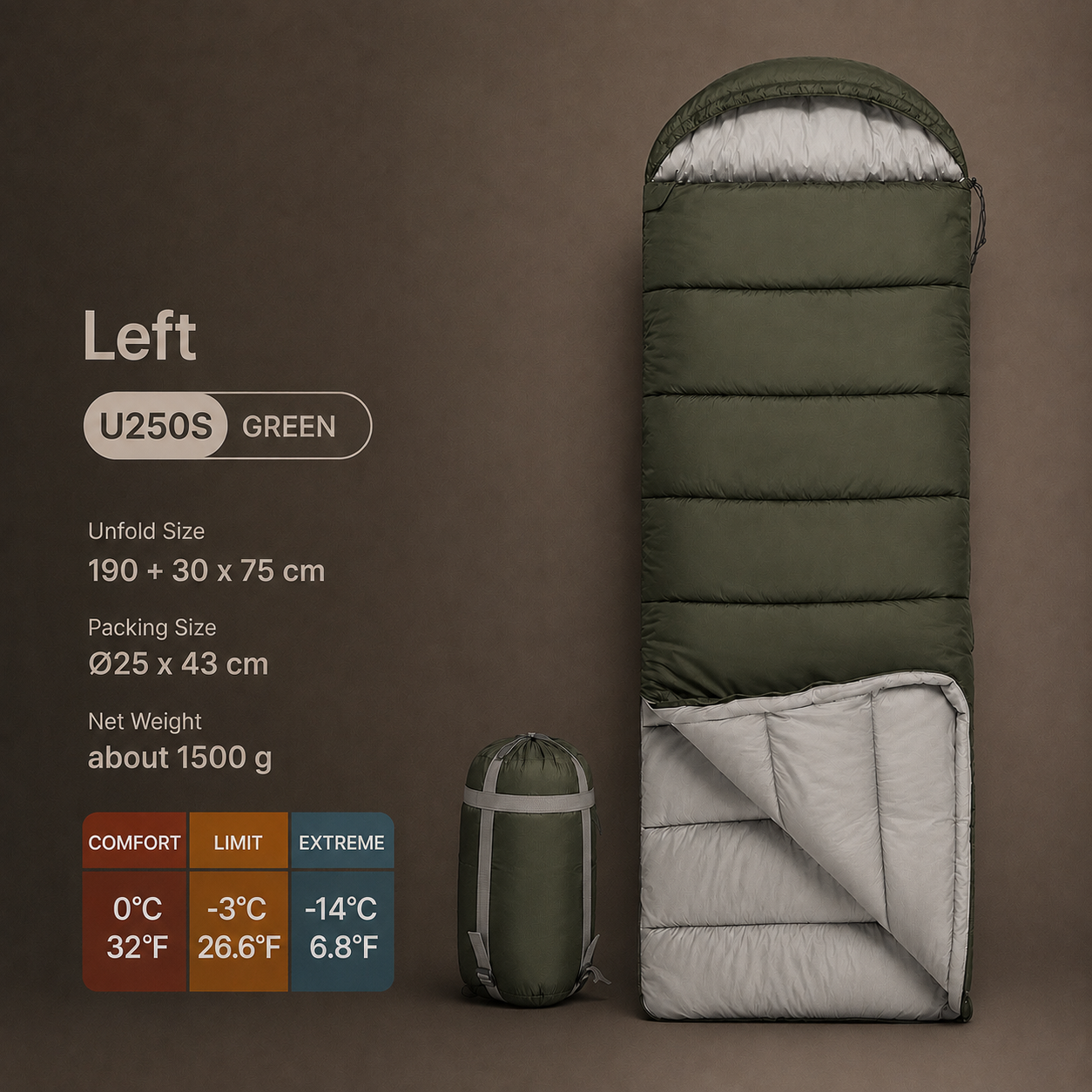 Cotton Winter Sleeping Bag