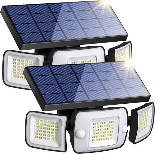 Solar Motion Sensor Security Flood Light