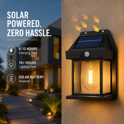 Solar Wall Light