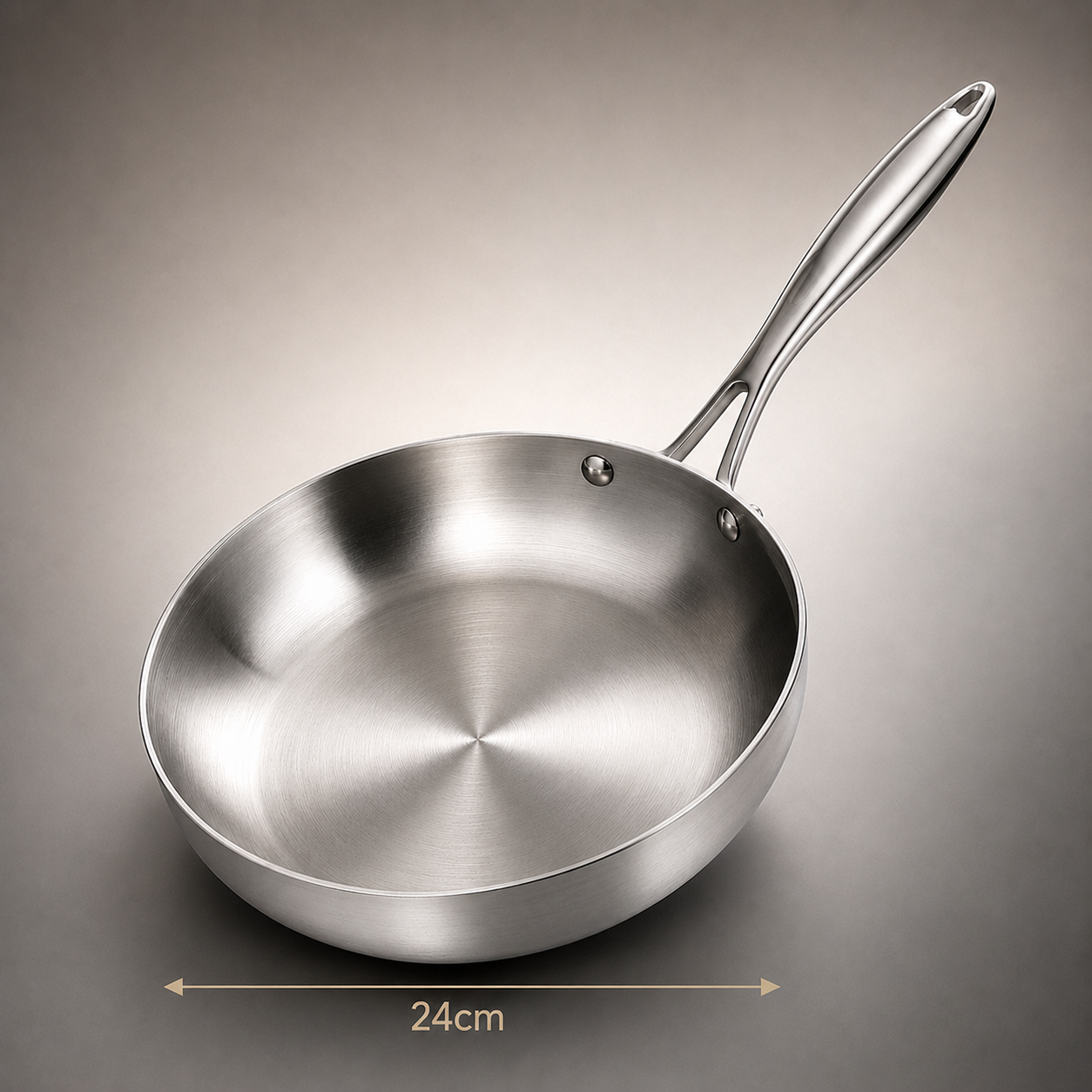 Stainless Steel Frying Pan