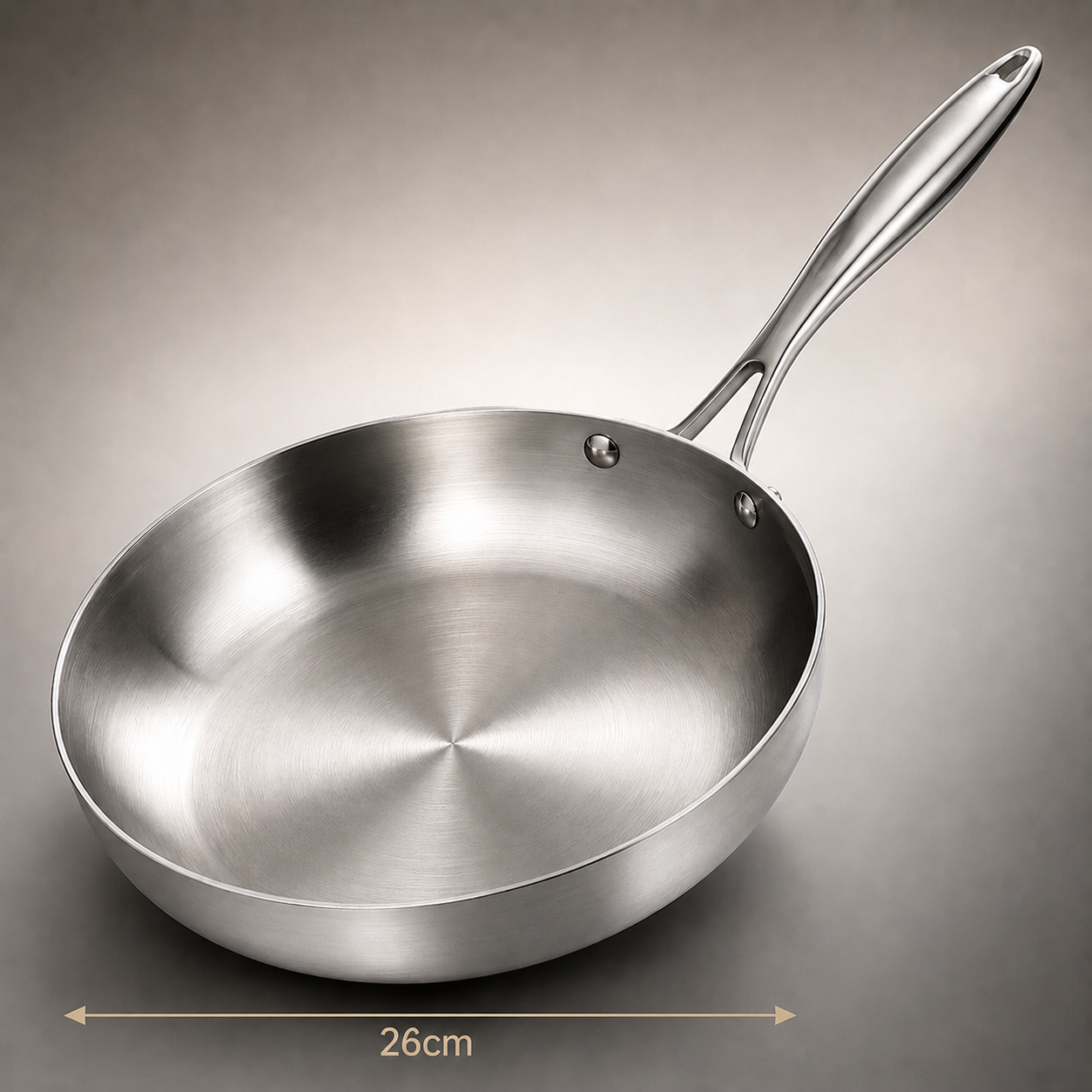 Stainless Steel Frying Pan