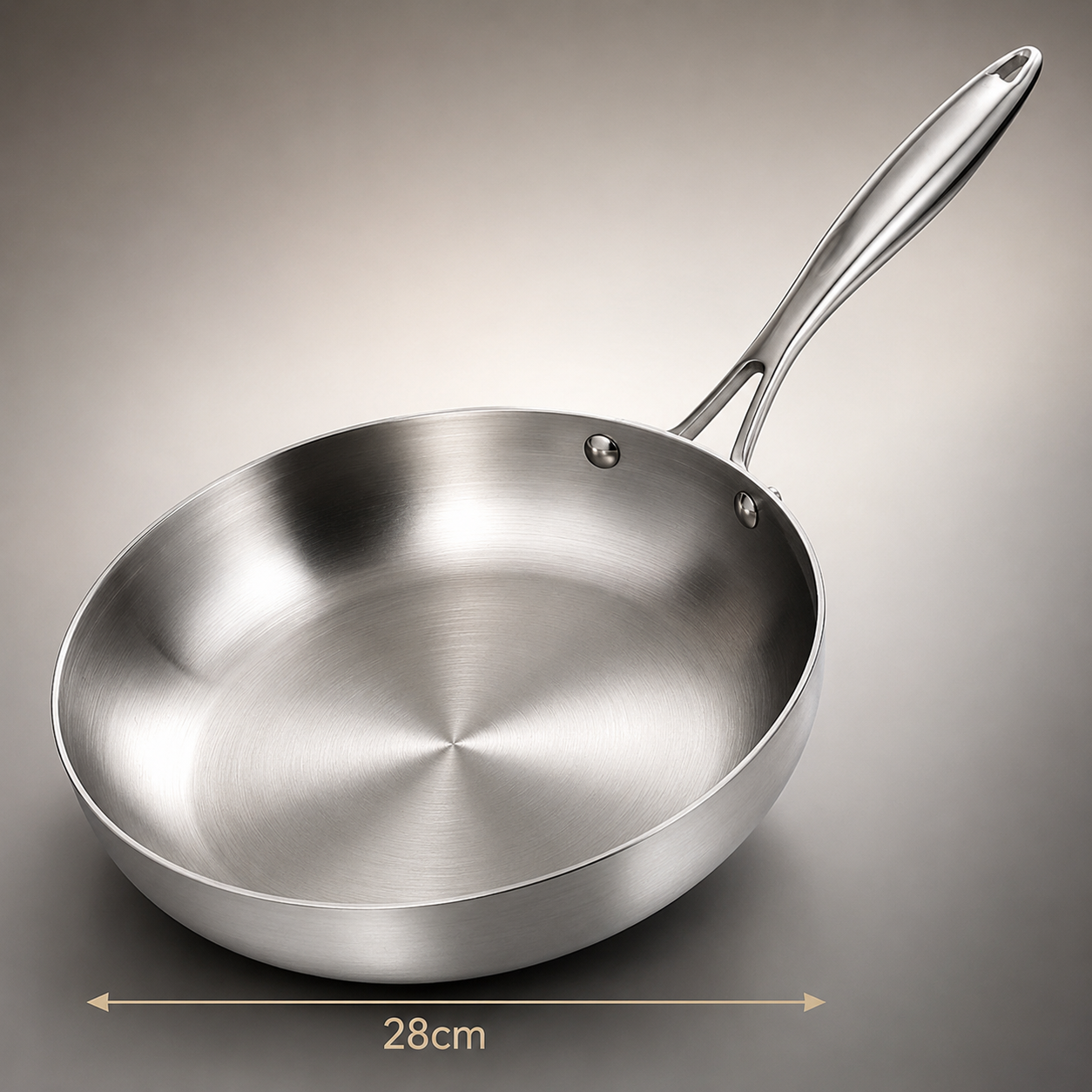 Stainless Steel Frying Pan