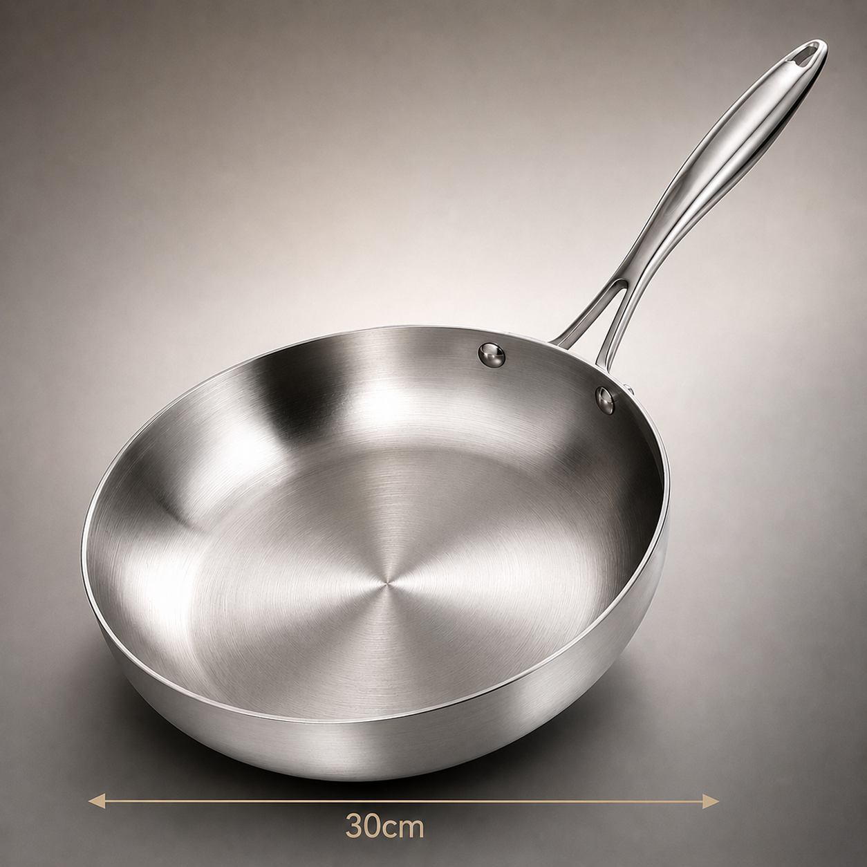Stainless Steel Frying Pan
