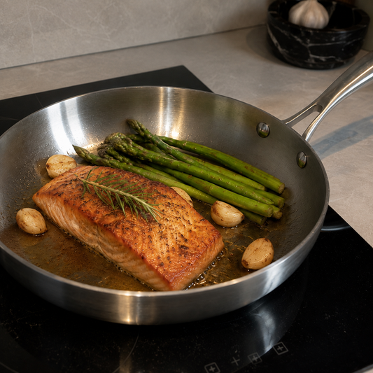 Stainless Steel Frying Pan