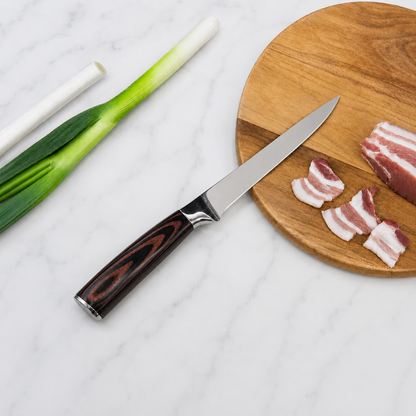 10-Piece Japanese Knife Set, Damascus Chef Knife