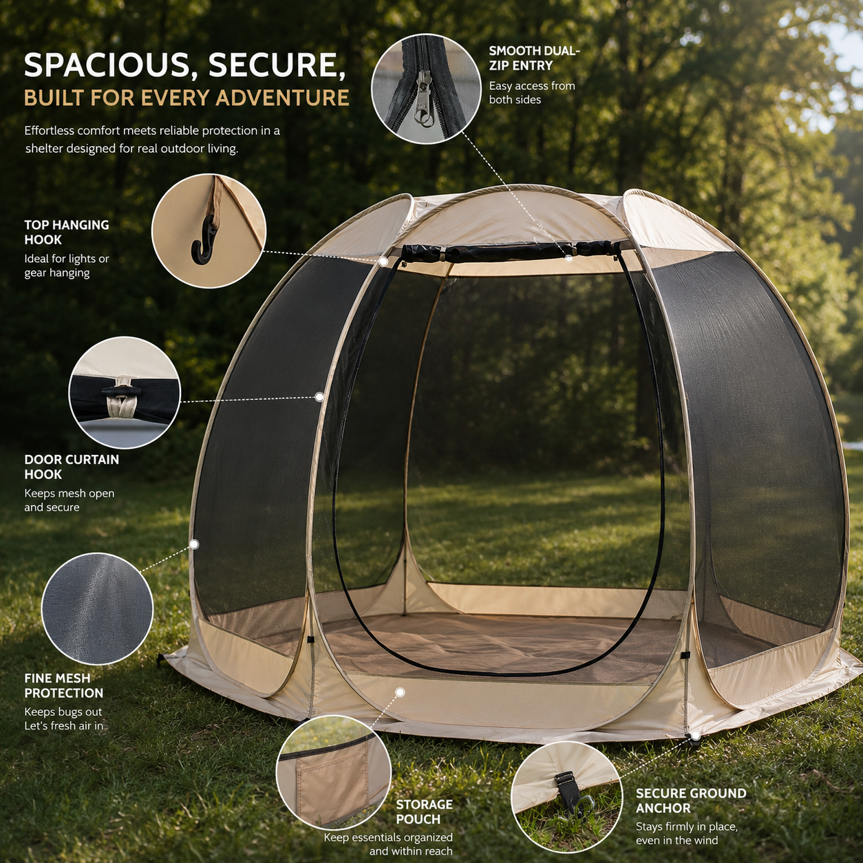 Outdoor Summer Tent