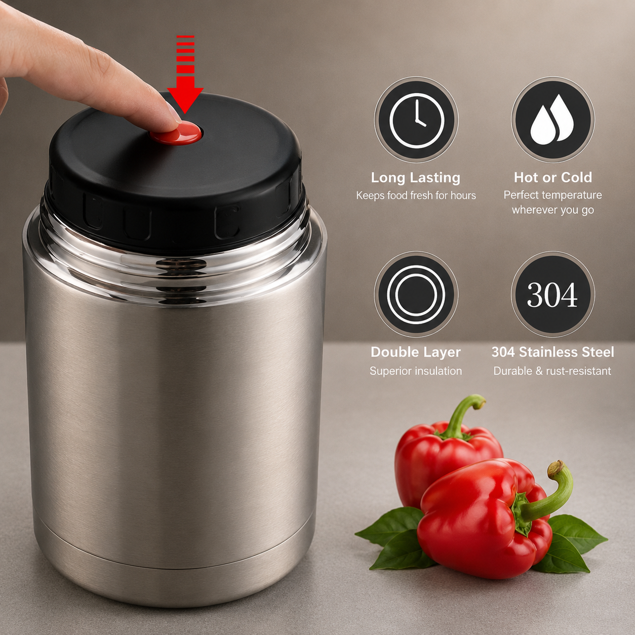 Thermos Lunch Box (1000ml)