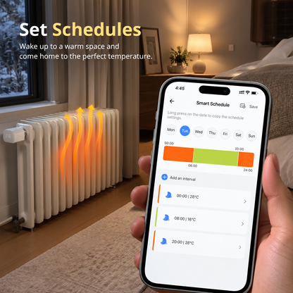 Smart Zigbee Thermostatic Radiator Valve