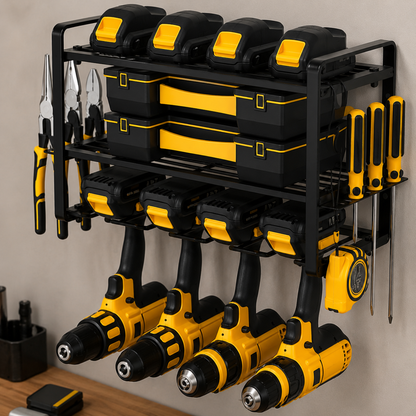 Power Tool Wall Organizer