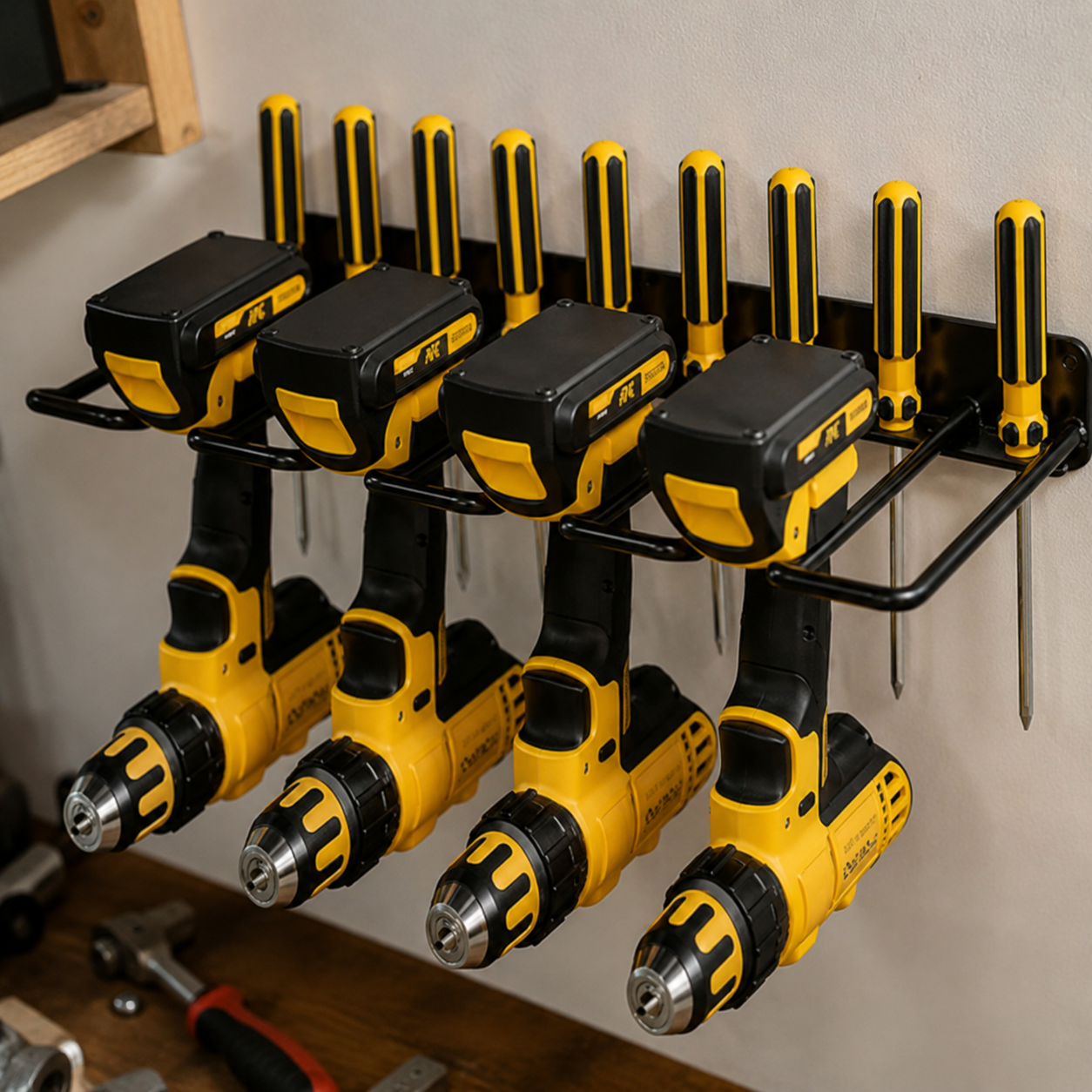 Power Tool Wall Organizer