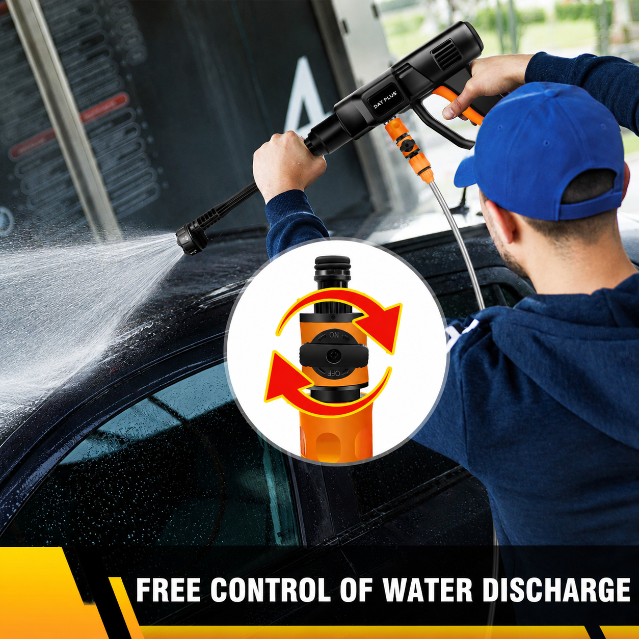 Cordless Pressure Washer (45 Bar)