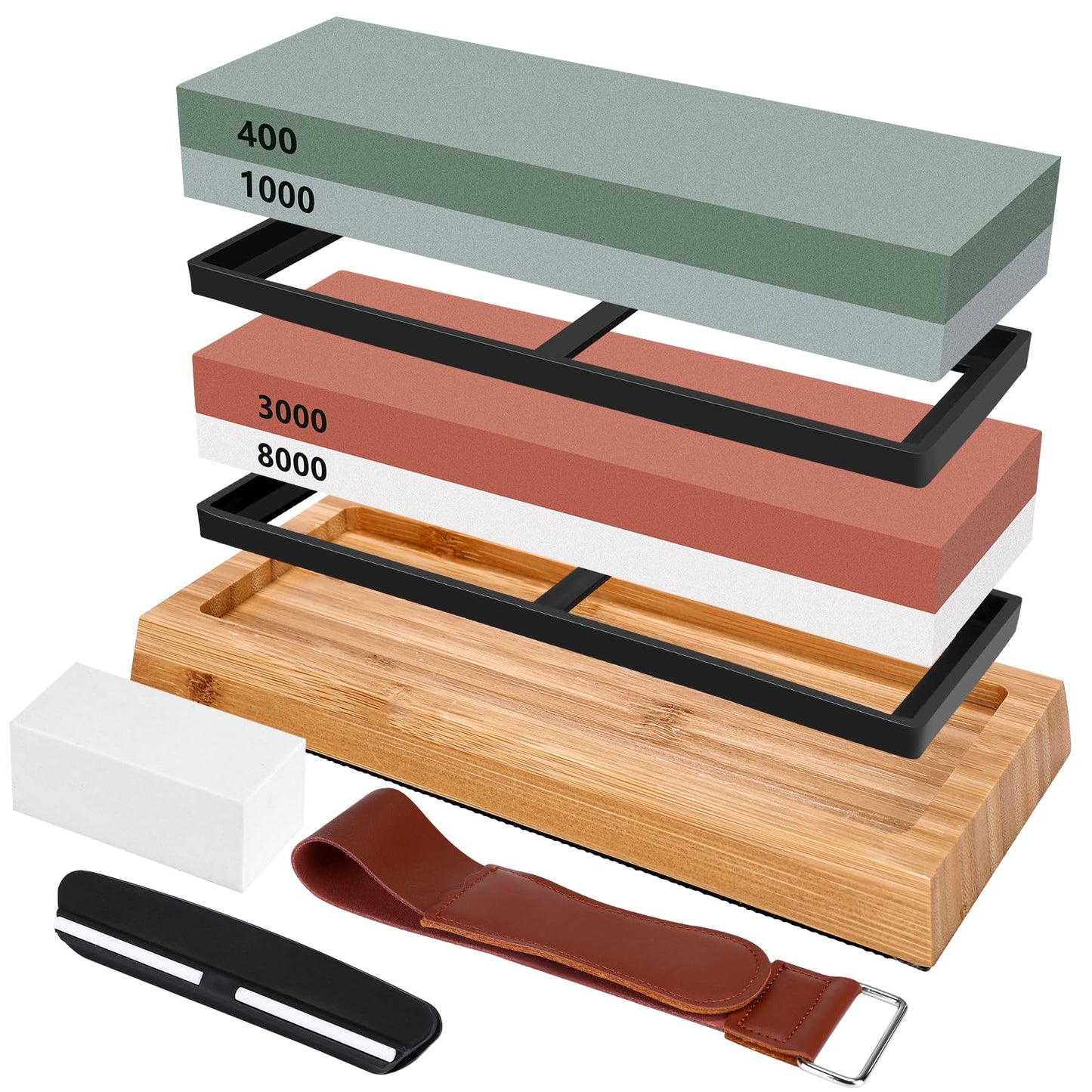 4 Grit Whetstone Sharpening Set